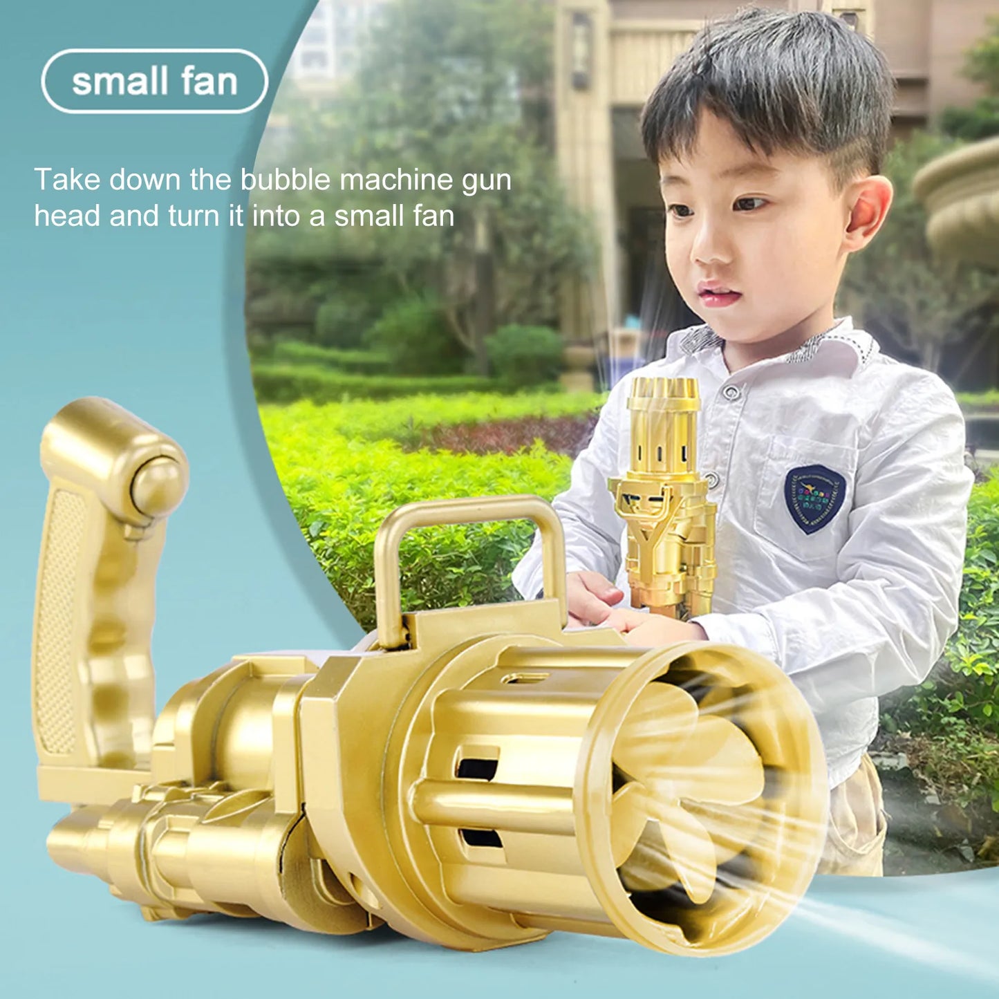 Plastic Bubble Gun Toy for Kids