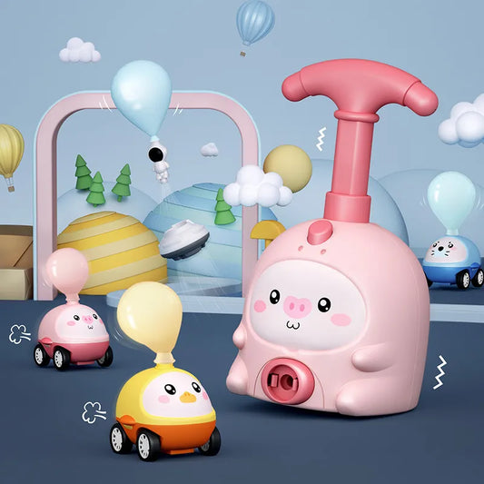 Air-Powered Balloon Car Toy