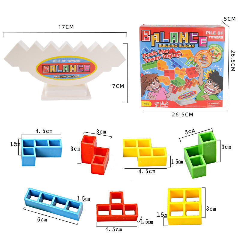 Balance Stacking Tower Block Game